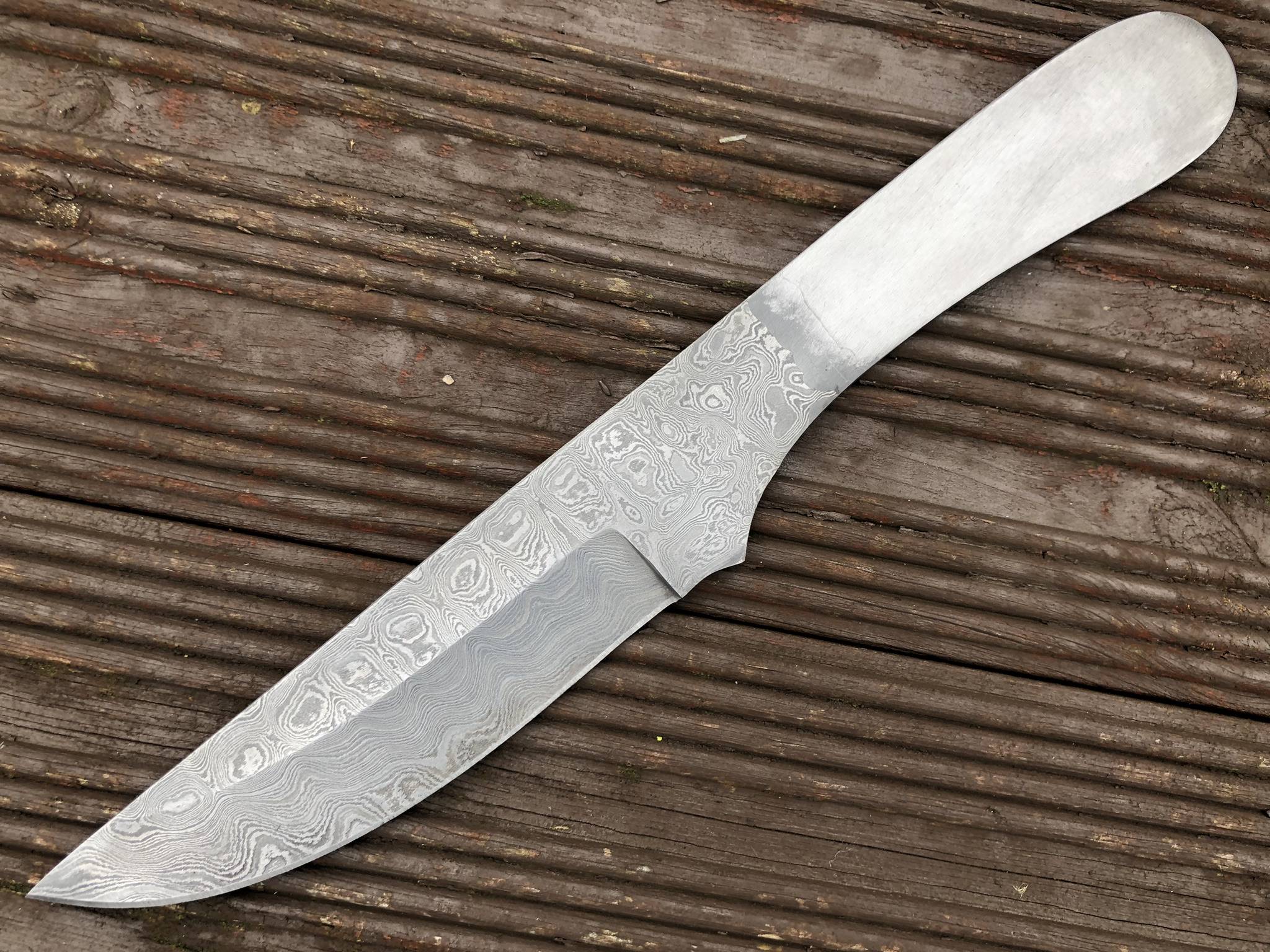 10 Inches Damascus Steel Blade BL-80 - Perkin