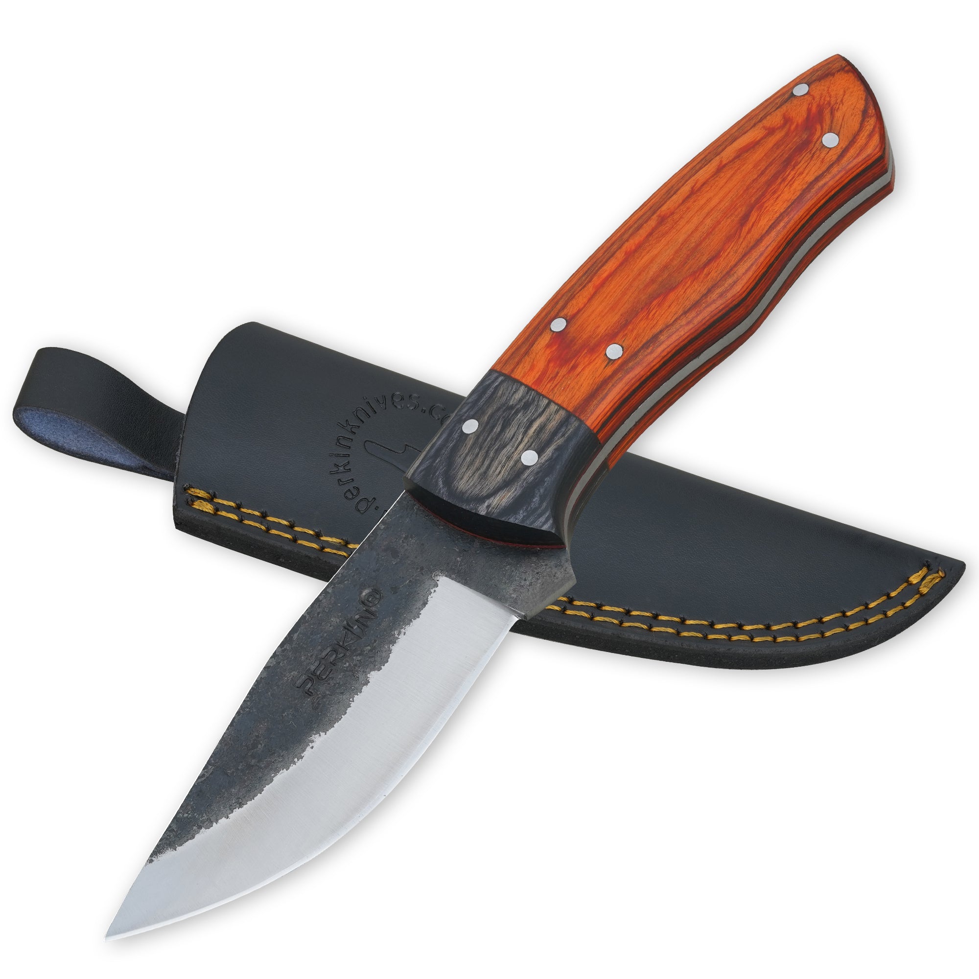 Perkin PK666 Hunting Knife with Sheath Handmade Knife