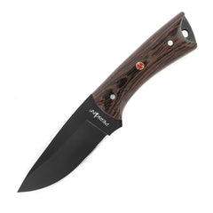 Perkin Hunting Knife With with Leather Sheath Full Tang Fixed Blade Hunting Knife - WENGI25