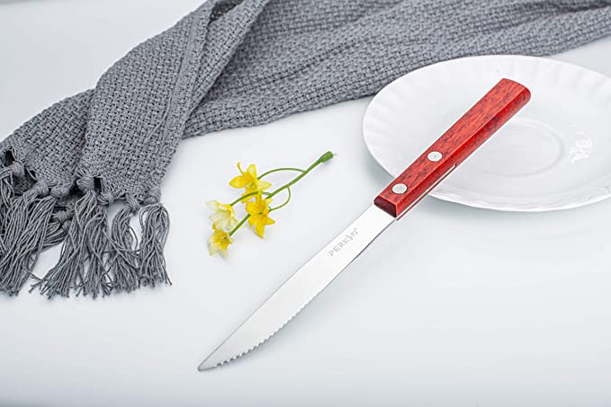 Perkin Steak Knives Steak Knife 1051 (Red)