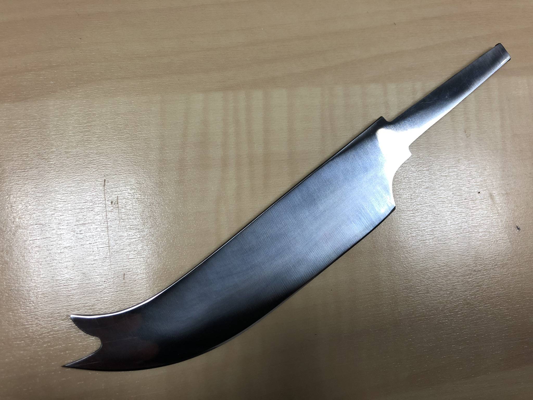 Kitchen Cheese Knife Blank Blade