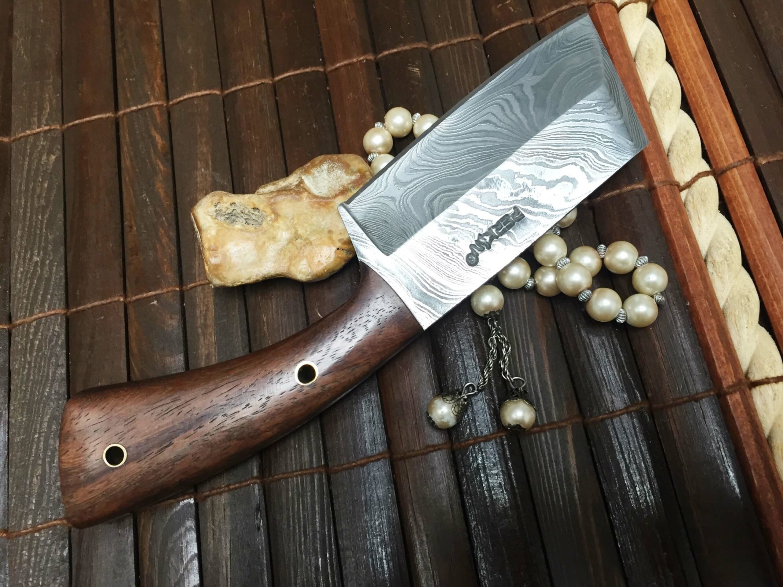 Damascus Steel Hunting knife damascus chef knife