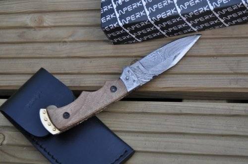 Now Legal To Carry Custom Made Damascus Pocket Knife - By Koobi