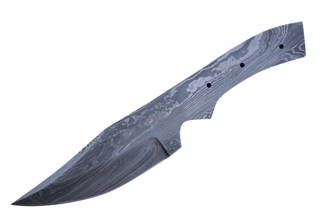 Damascus Blank Blade - 8 Inches