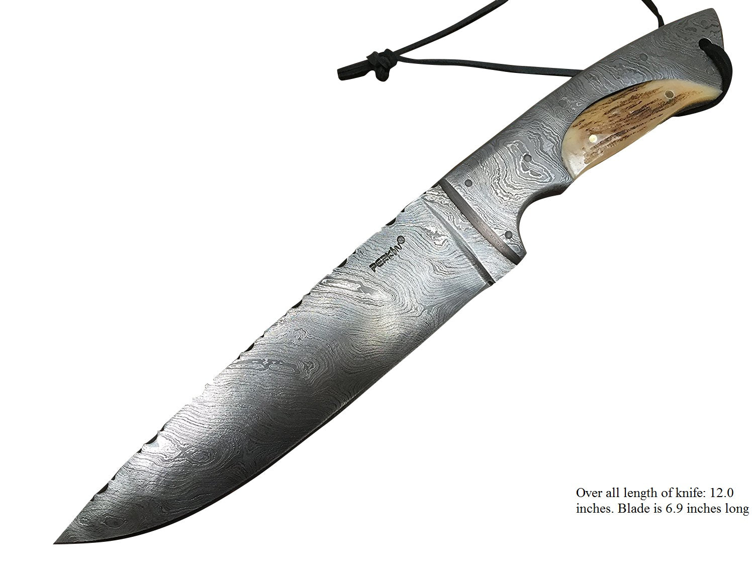 Beautiful Workmanship Handmade Damascus Hunting Knife