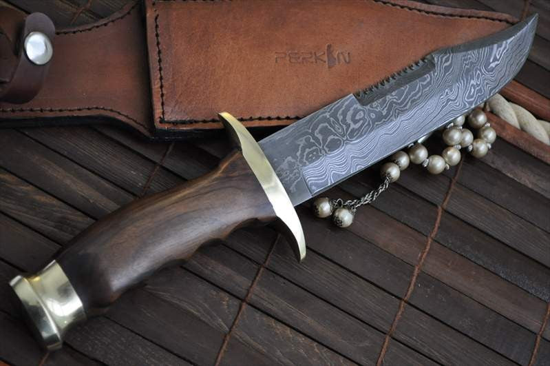 Handcrafted Damascus Commando Hunting Knife